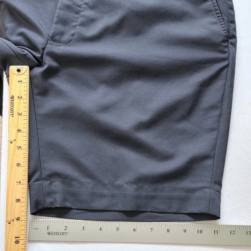 Polo Ralph Lauren Mens Navy‎ Blue Performance Golf Shorts Flat Front Size 38